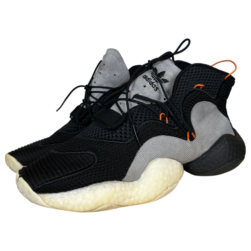 Adidas Crazy BYW CQ0993 Black Carbon Basketball Shoes Men's Size 9